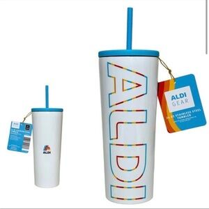Aldi Gear Stainless Steel Tumbler 24 oz